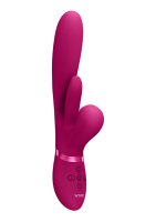 Kura - Thrusting G-Spot Vibrator with Flapping Tongue and...