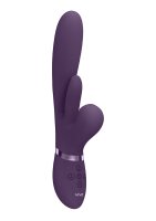 Kura - Thrusting G-Spot Vibrator with Flapping Tongue and...