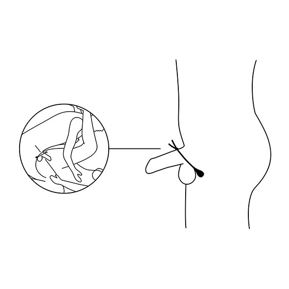 Nexus Forge Vibrating Adjustable Lasso Silicone Cock Ring Black