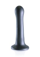 Shots Ouch! Ultra soft silicone G-spot dildo gray 17 cm