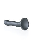 Shots Ouch! Ultra soft silicone G-spot dildo gray 17 cm