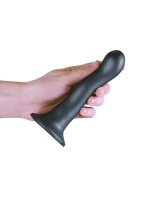 Shots Ouch! Ultra soft silicone G-spot dildo gray 17 cm