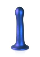 Shots Ouch! Ultra soft silicone G-spot dildo blue 17 cm