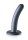 Shots Ouch! Weicher Silikon G-Punkt-Dildo grau 12 cm