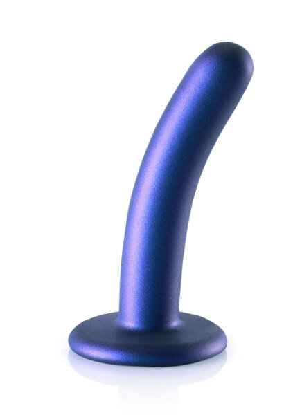 Shots Ouch! Soft silicone G-spot dildo blue 12 cm