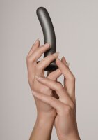 Shots Ouch! Soft silicone G-spot dildo blue 12 cm