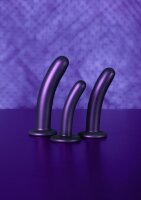Shots Ouch! Soft silicone G-spot dildo purple 12 cm