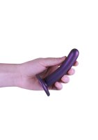 Shots Ouch! Soft silicone G-spot dildo purple 12 cm
