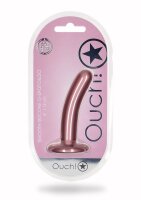 Shots Ouch! Soft silicone G-spot dildo pink 12 cm