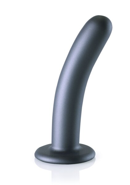 Shots Ouch! Soft silicone G-spot dildo gray 14.5 cm