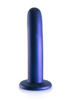 Shots Ouch! Soft silicone G-spot dildo blue 14.5 cm