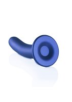 Shots Ouch! Soft silicone G-spot dildo blue 14.5 cm
