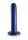 Shots Ouch! Soft silicone G-spot dildo blue 14.5 cm