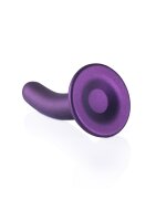 Shots Ouch! Soft silicone G-spot dildo purple 14.5 cm