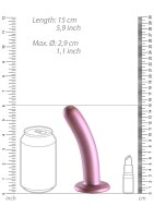 Shots Ouch! Soft silicone G-spot dildo pink 14.5 cm