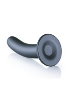 Shots Ouch! Soft silicone G-spot dildo gray 17 cm