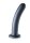 Shots Ouch! Soft silicone G-spot dildo gray 17 cm