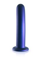 Shots Ouch! Soft silicone G-spot dildo blue 17 cm