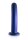 Shots Ouch! Soft silicone G-spot dildo blue 17 cm