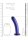 Shots Ouch! Soft silicone G-spot dildo blue 17 cm