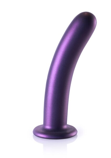 Shots Ouch! Soft silicone G-spot dildo purple 17 cm