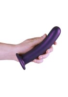 Shots Ouch! Soft silicone G-spot dildo purple 17 cm