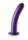 Shots Ouch! Soft silicone G-spot dildo purple 17 cm