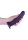 Shots Ouch! Soft silicone G-spot dildo purple 17 cm