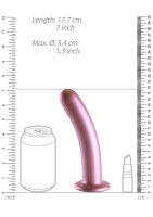 Shots Ouch! Weicher Silikon-G-Punkt-Dildo rosa 17 cm