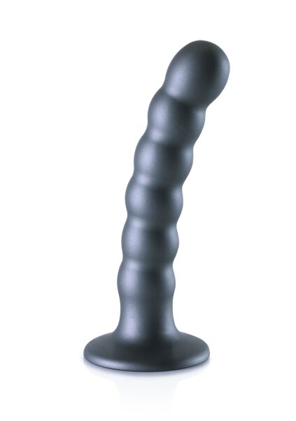 Shots - Ouch! Beaded Silicone G-Spot Dildo - 5 / 13 cm
