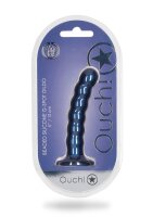 Shots - Ouch! Beaded Silicone G-Spot Dildo - 5 / 13 cm