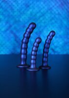 Shots - Ouch! Beaded Silicone G-Spot Dildo - 5 / 13 cm