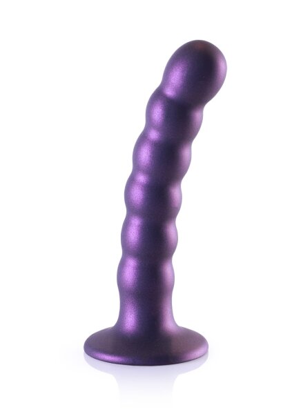 Shots - Ouch! Beaded Silicone G-Spot Dildo - 5 / 13 cm
