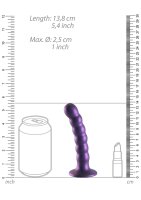 Shots - Ouch! Beaded Silicone G-Spot Dildo - 5 / 13 cm