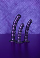 Shots - Ouch! Beaded Silicone G-Spot Dildo - 5 / 13 cm