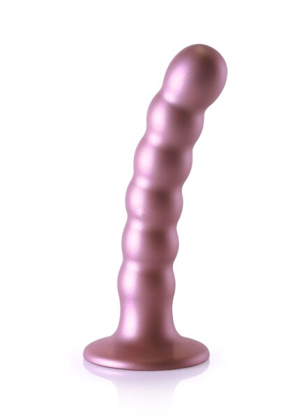 Shots - Ouch! Beaded Silicone G-Spot Dildo - 5 / 13 cm