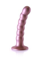 Shots - Ouch! Beaded Silicone G-Spot Dildo - 5 / 13 cm