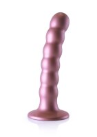 Shots - Ouch! Beaded Silicone G-Spot Dildo - 5 / 13 cm