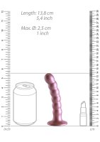 Shots - Ouch! Beaded Silicone G-Spot Dildo - 5 / 13 cm