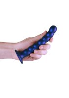 Shots - Ouch! Beaded Silicone G-Spot Dildo - 6,5 / 16,5 cm