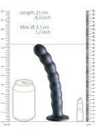 Shots - Ouch! Beaded Silicone G-Spot Dildo - 8 / 20,5 cm