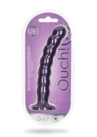 Shots Ouch! Beaded Silicone G-Spot Dildo - 8 / 20,5 cm