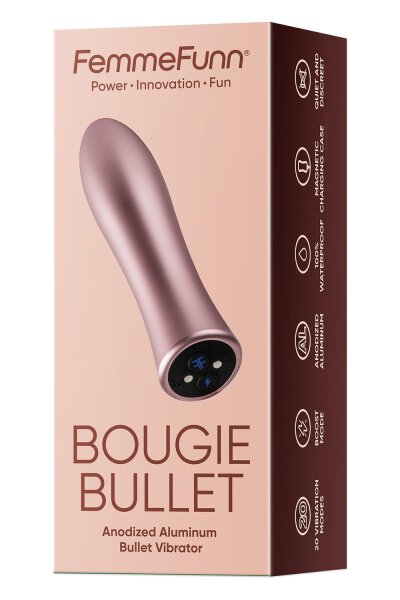 Femmefunn Bougie Bullet Rose Gold