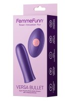 Femmefunn Versa Bullet With Remote Dark Purple
