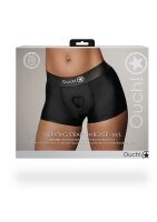 Shots Ouch! Vibrating strap-on boxer shorts M/L