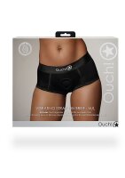 Shots Ouch! Vibrating strap-on underpants M/L