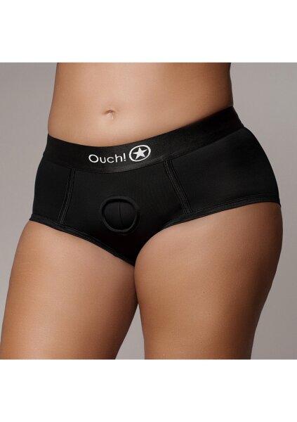 Shots Ouch! Vibrating strap-on briefs XL/XXL
