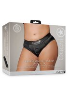 Shots Ouch! Vibrating strap-on high-cut briefs XL/XXL