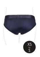 Shots Ouch! Vibrating strap-on high-cut briefs XS/S