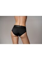 Shots Ouch! Vibrating strap-on high-cut briefs XS/S
